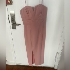 Perfect condition Bariano pale pink dress size medium